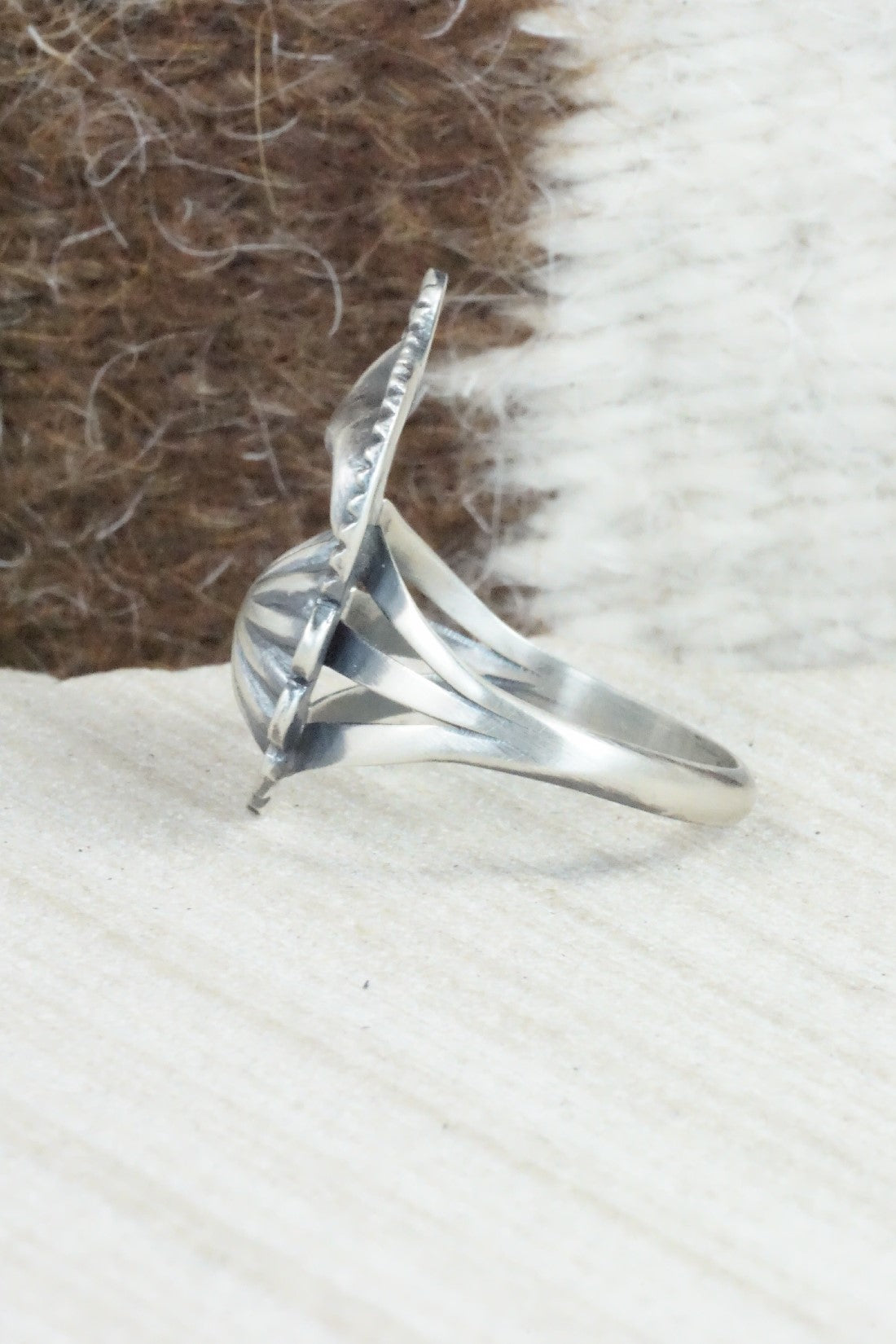 Sterling Silver Ring - Annie Spencer - Size 7.75