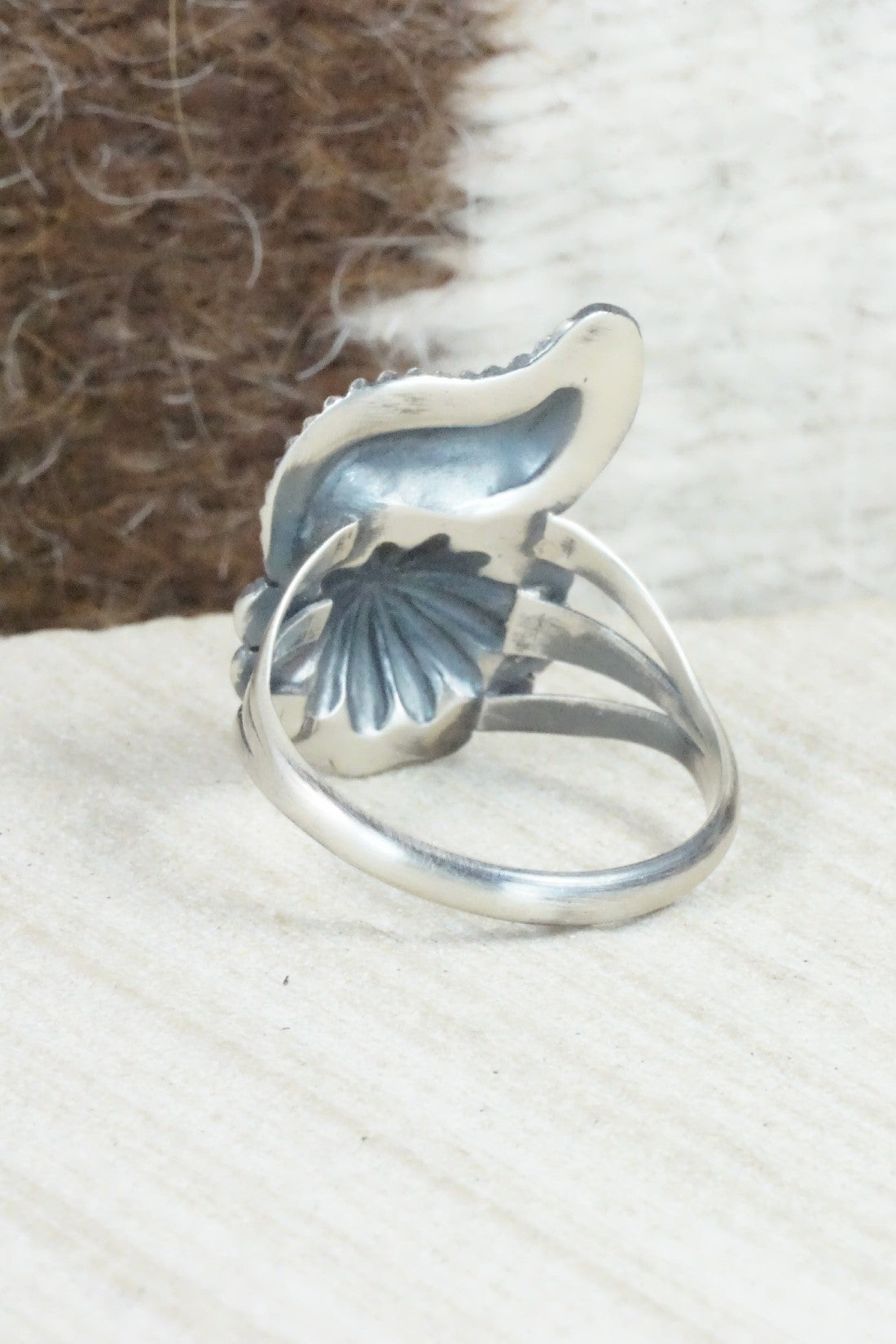 Sterling Silver Ring - Annie Spencer - Size 7.75