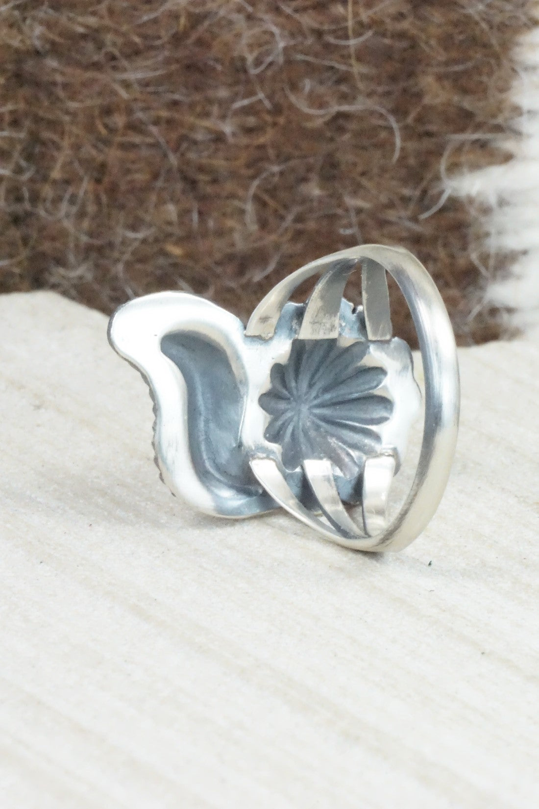 Sterling Silver Ring - Annie Spencer - Size 7.25