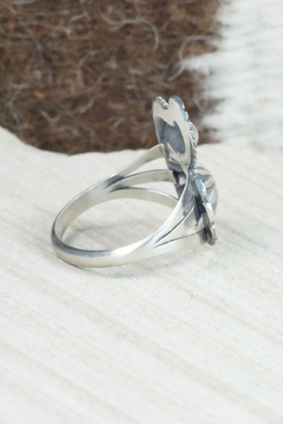 Sterling Silver Ring - Annie Spencer - Size 7.25