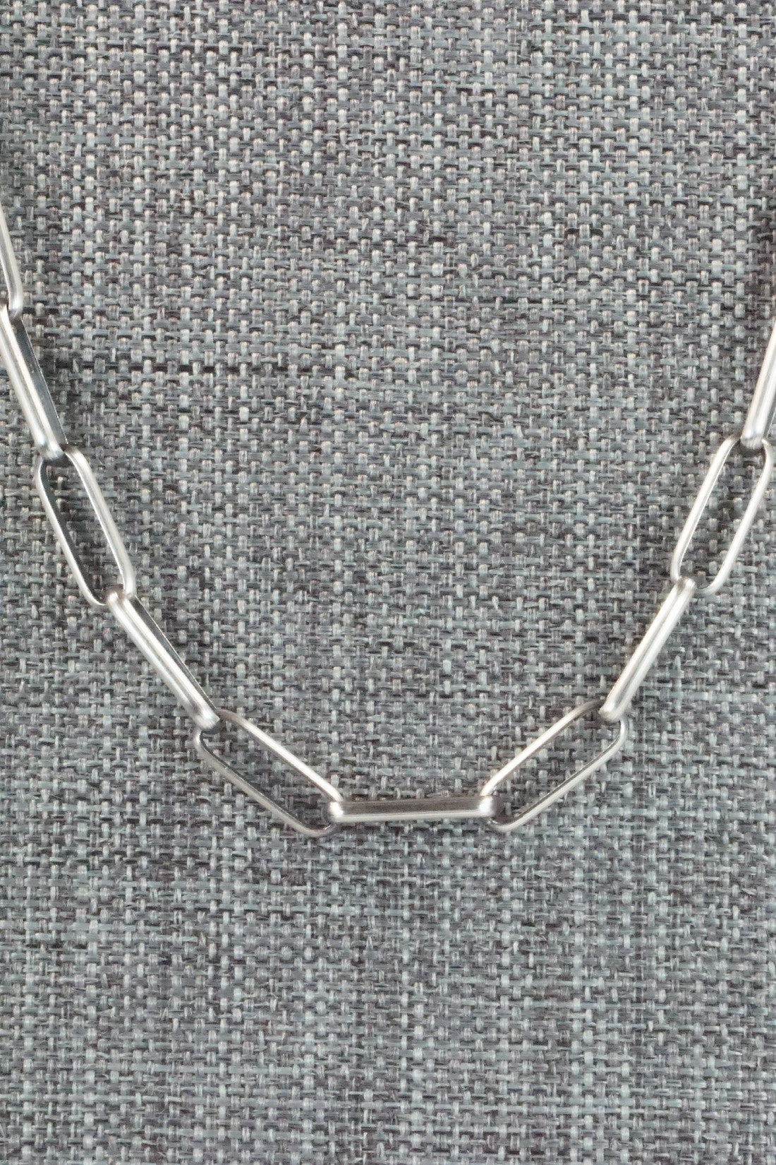 Sterling Silver Chain Necklace - Lawrence Yazzie