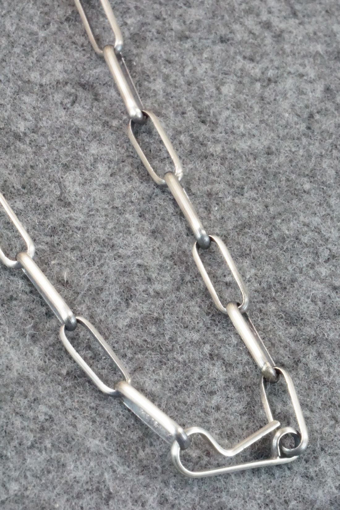 Sterling Silver Chain Necklace - Lawrence Yazzie