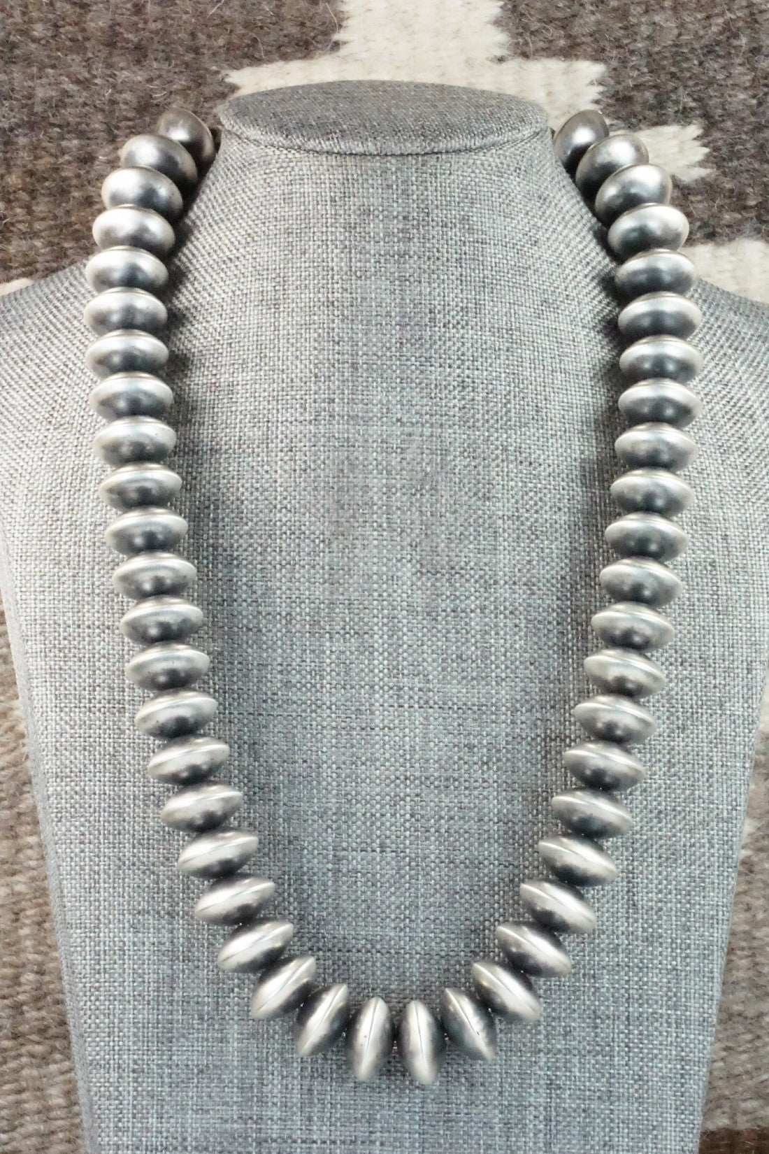 Sterling Silver Navajo Pearl Necklace - Jan Mariano
