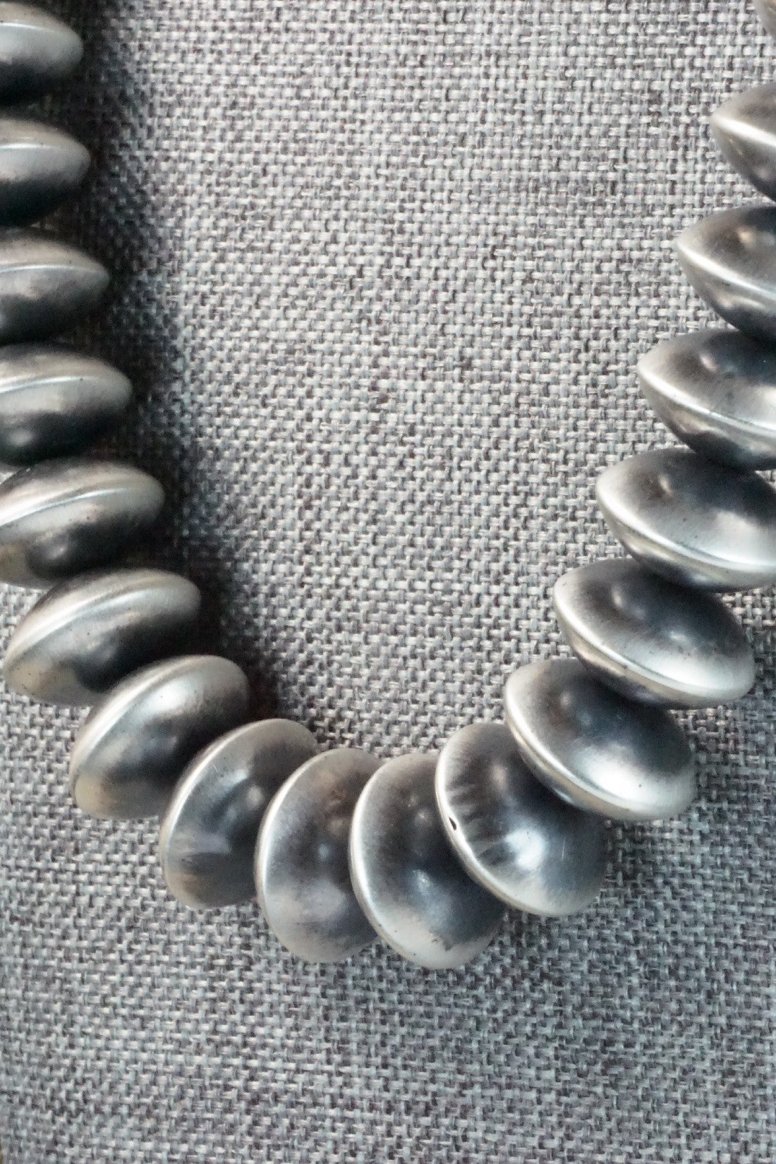 Sterling Silver Navajo Pearl Necklace - Jan Mariano