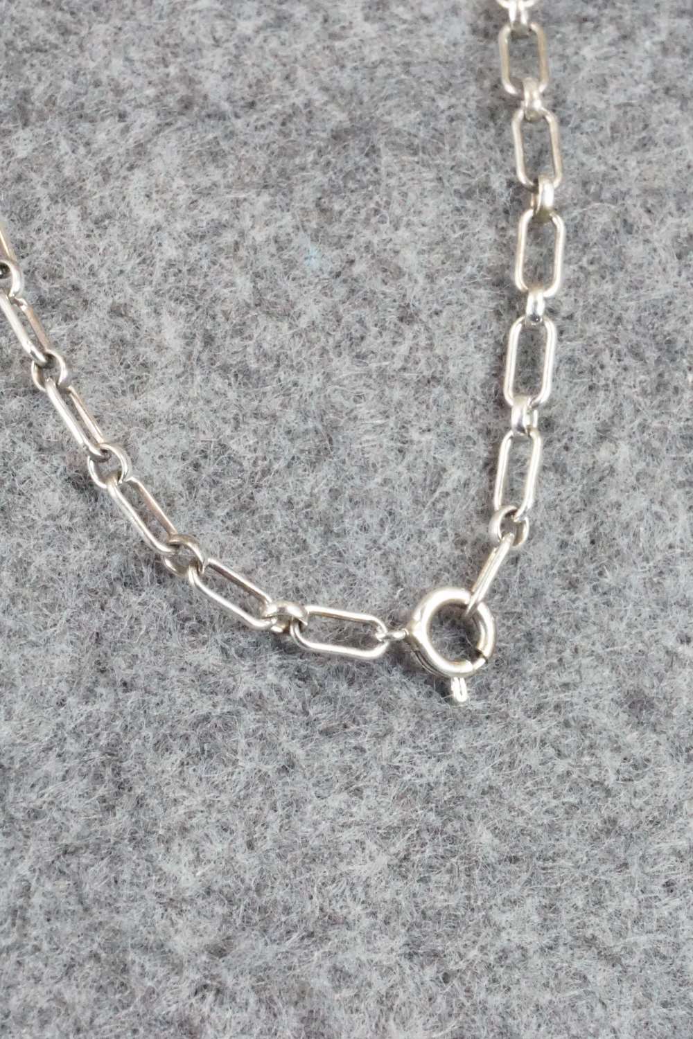 Turquoise & Sterling Silver Necklace - Albert Payton