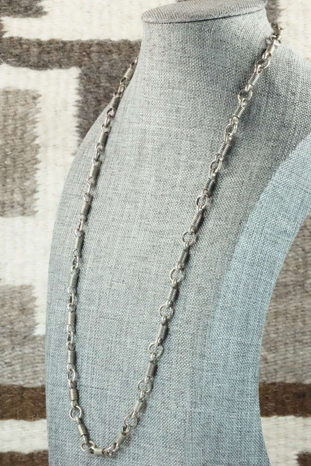 Sterling Silver Chain Necklace - Navajo
