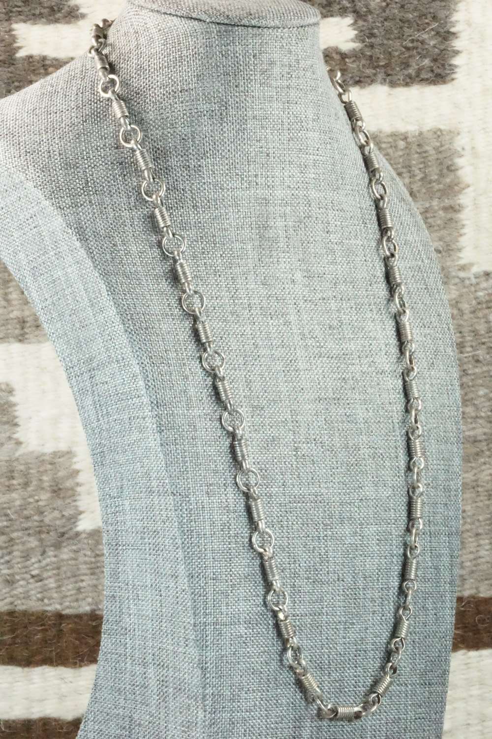 Sterling Silver Chain Necklace - Navajo