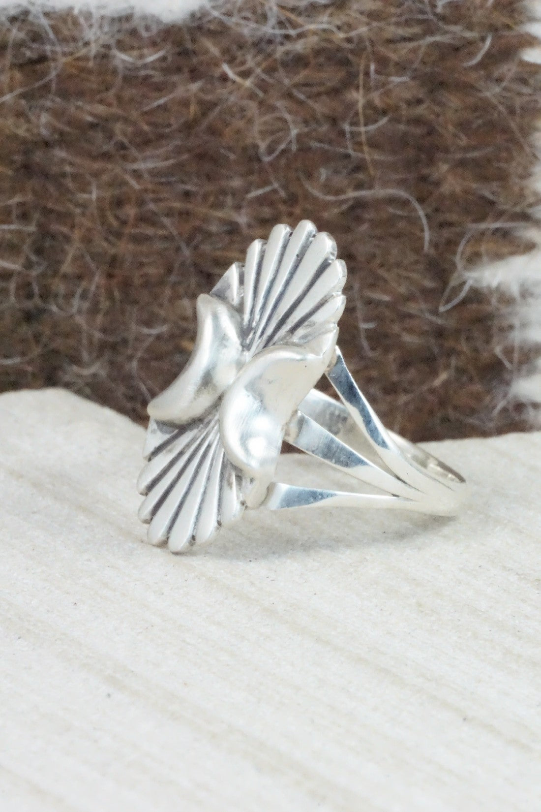 Sterling Silver Ring - Annie Spencer - Size 5.25