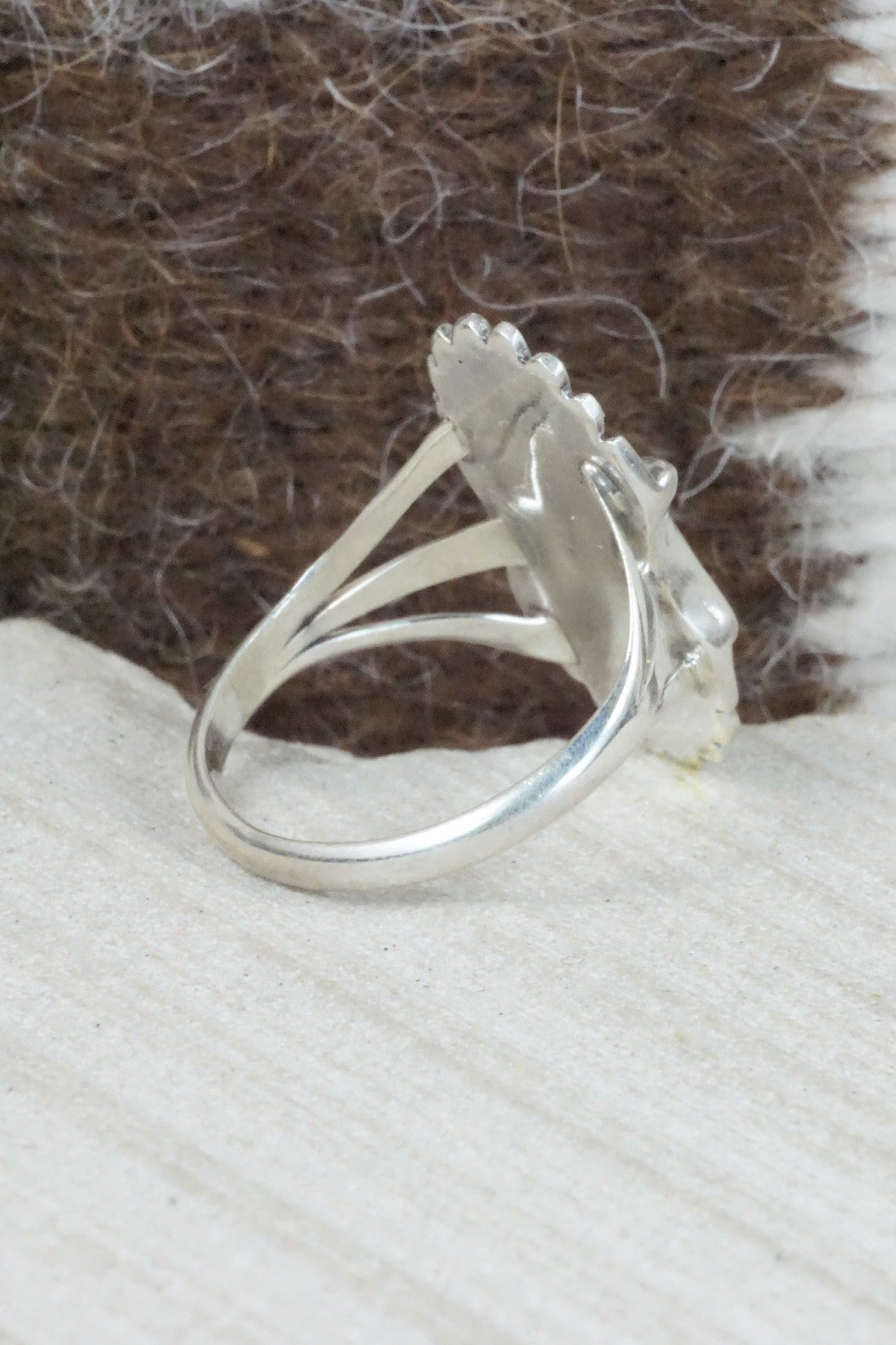 Sterling Silver Ring - Annie Spencer - Size 8.75