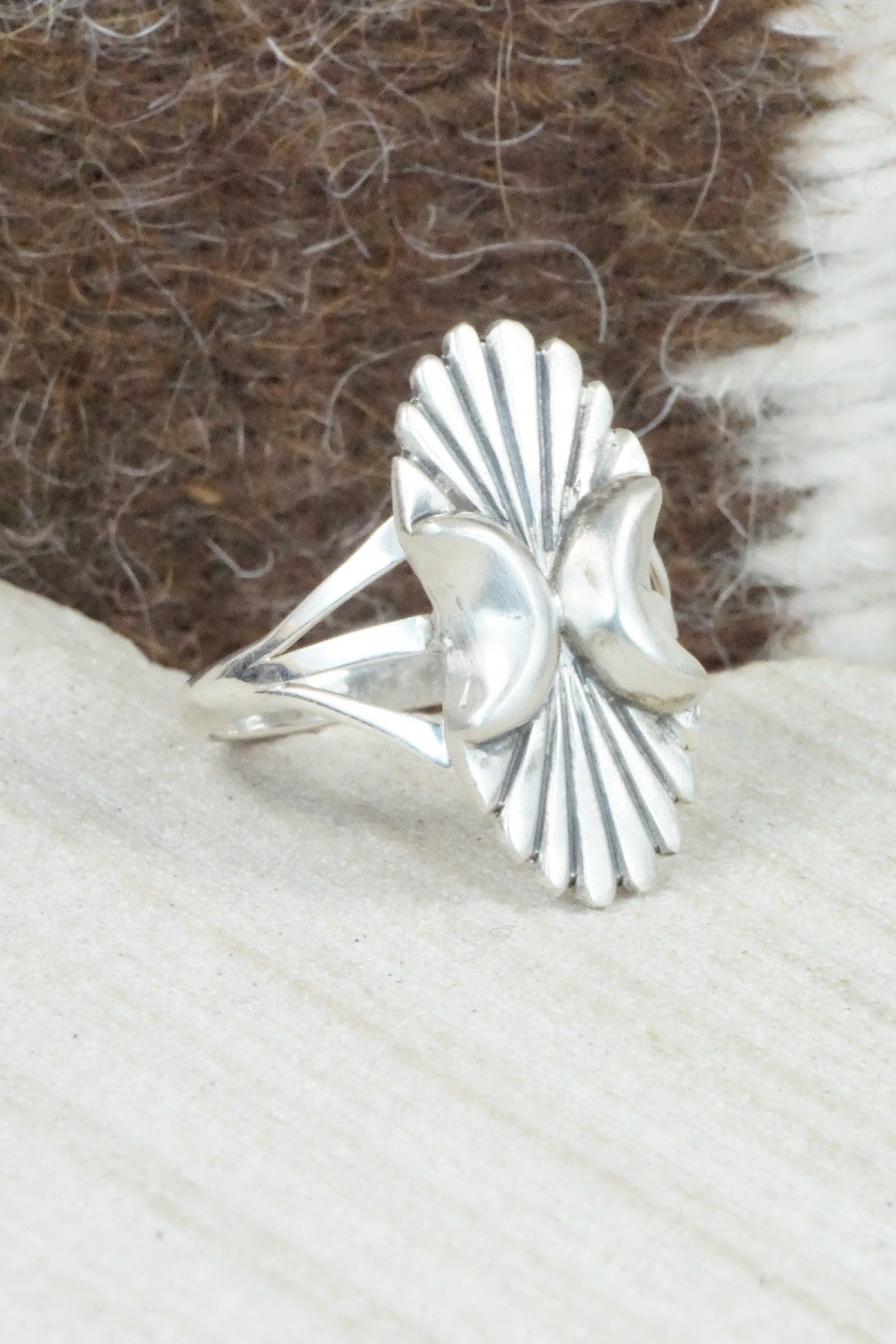 Sterling Silver Ring - Annie Spencer - Size 5.5