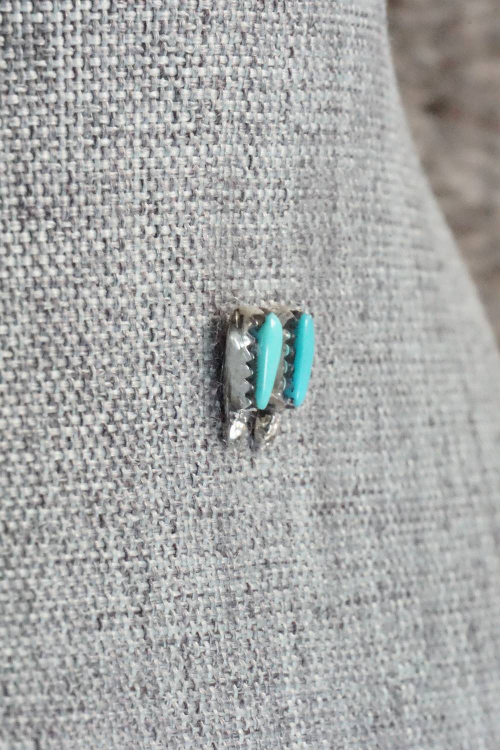 Turquoise & Sterling Silver Earrings - Jean Paisano