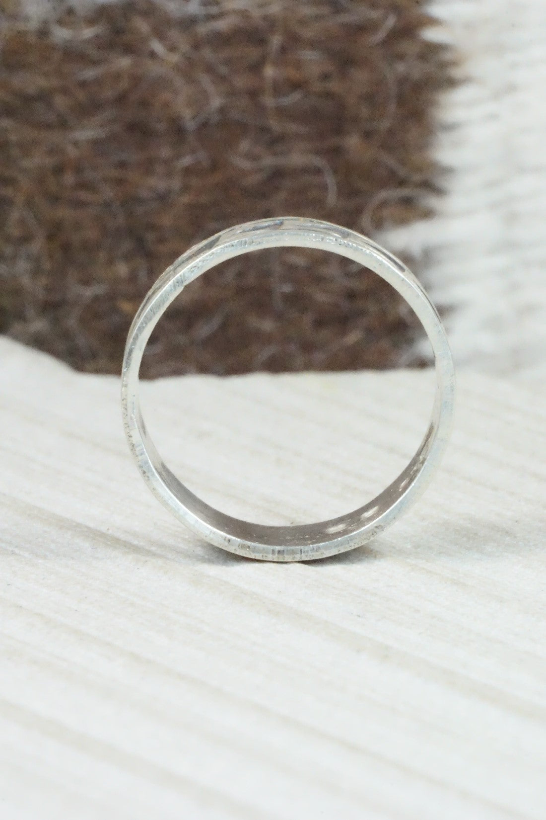 Sterling Silver Ring - Rick Enriquez - Size 12