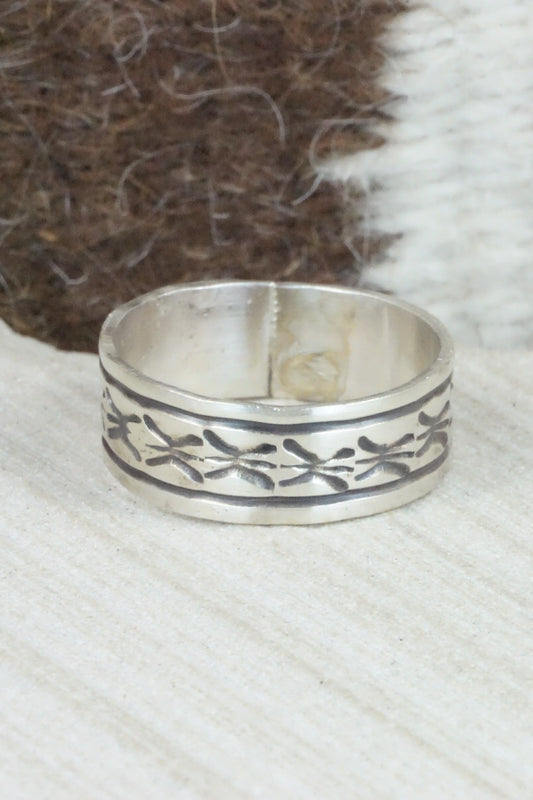 Sterling Silver Ring - Rick Enriquez - Size 13.75