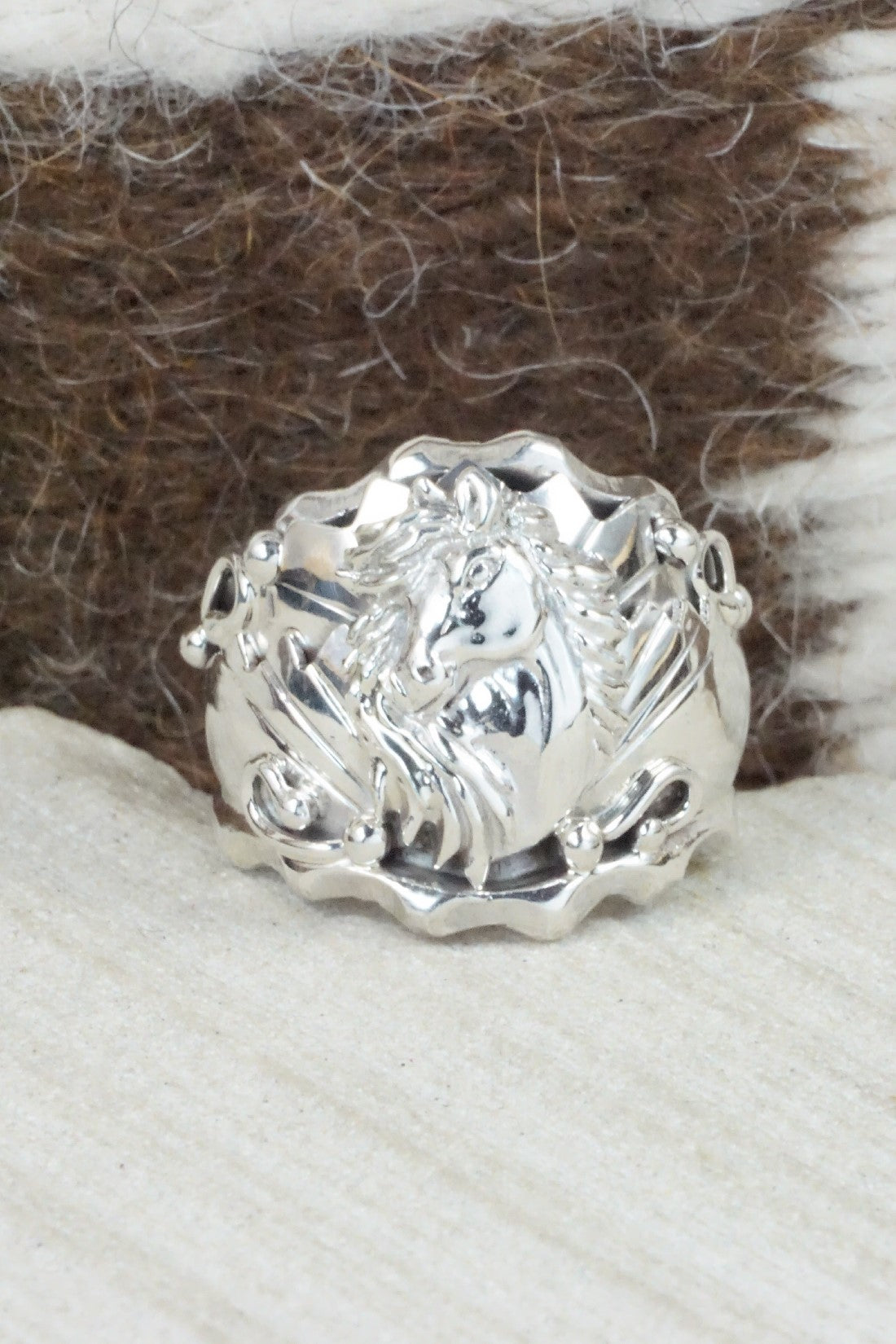Sterling Silver Ring - Genevieve Francisco - Size 5.75