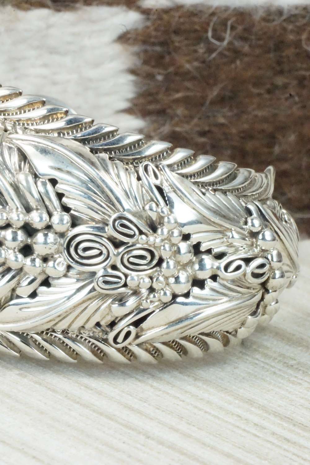 Sterling Silver Watch Bracelet - Navajo