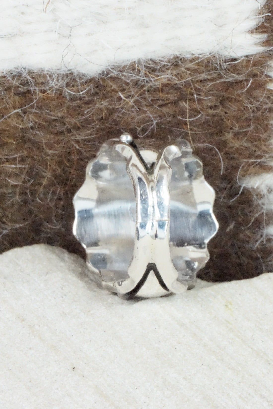 Sterling Silver Ring - Genevieve Francisco - Size 4.5