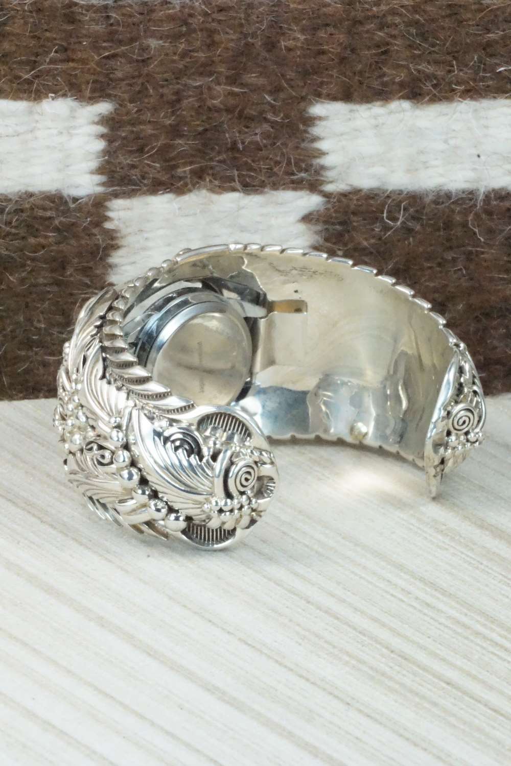 Sterling Silver Watch Bracelet - Navajo