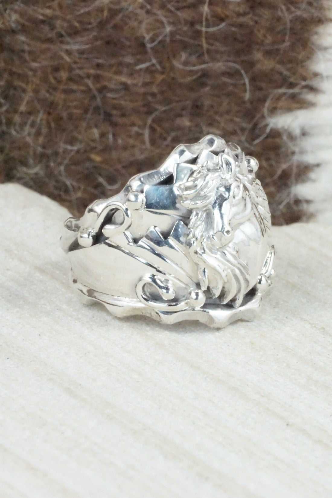 Sterling Silver Ring - Genevieve Francisco - Size 5.75