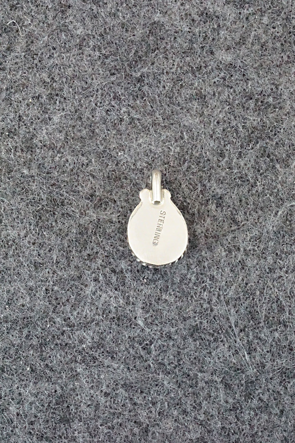 Turquoise and Sterling Silver Pendant - Jan Mariano