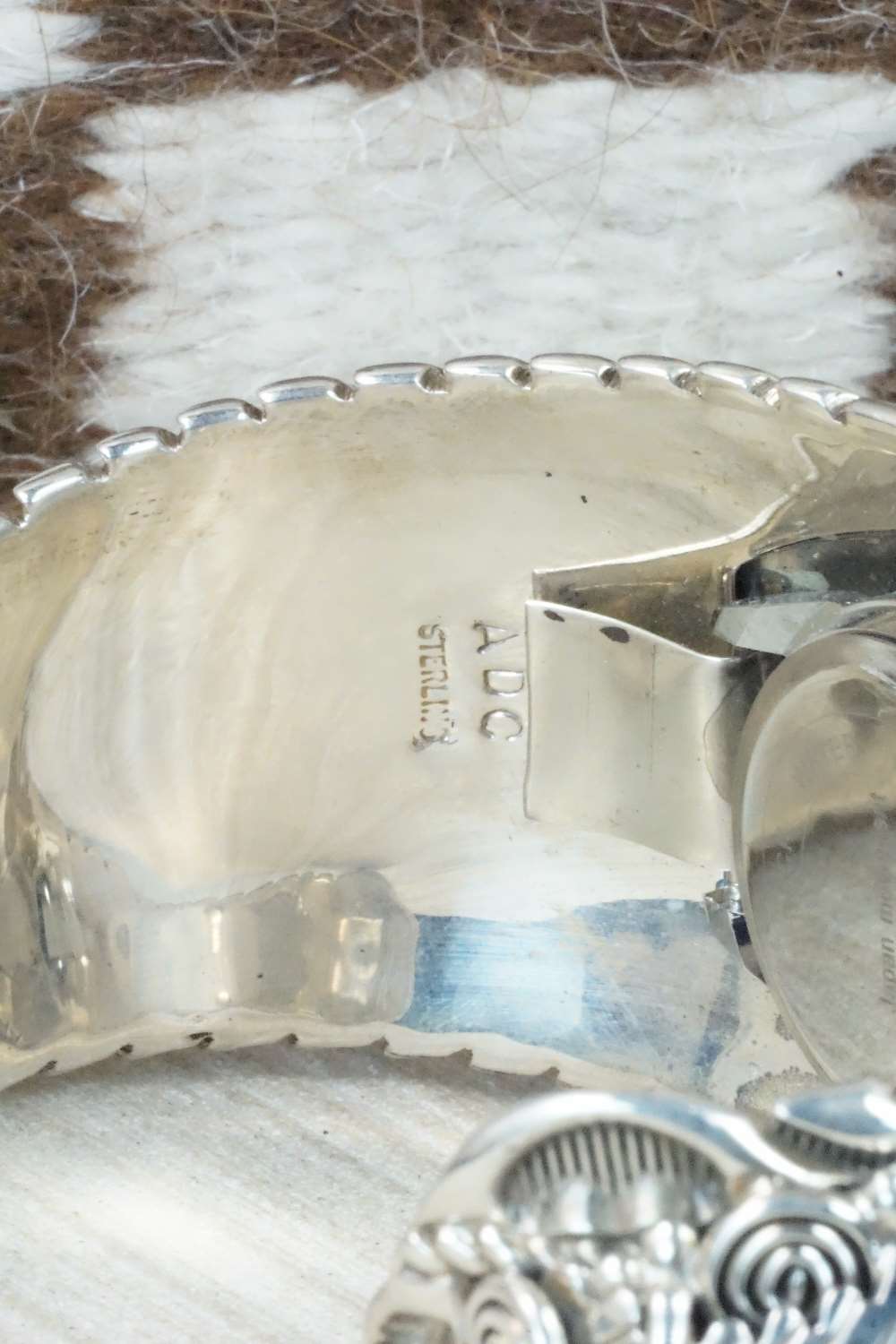 Sterling Silver Watch Bracelet - Navajo