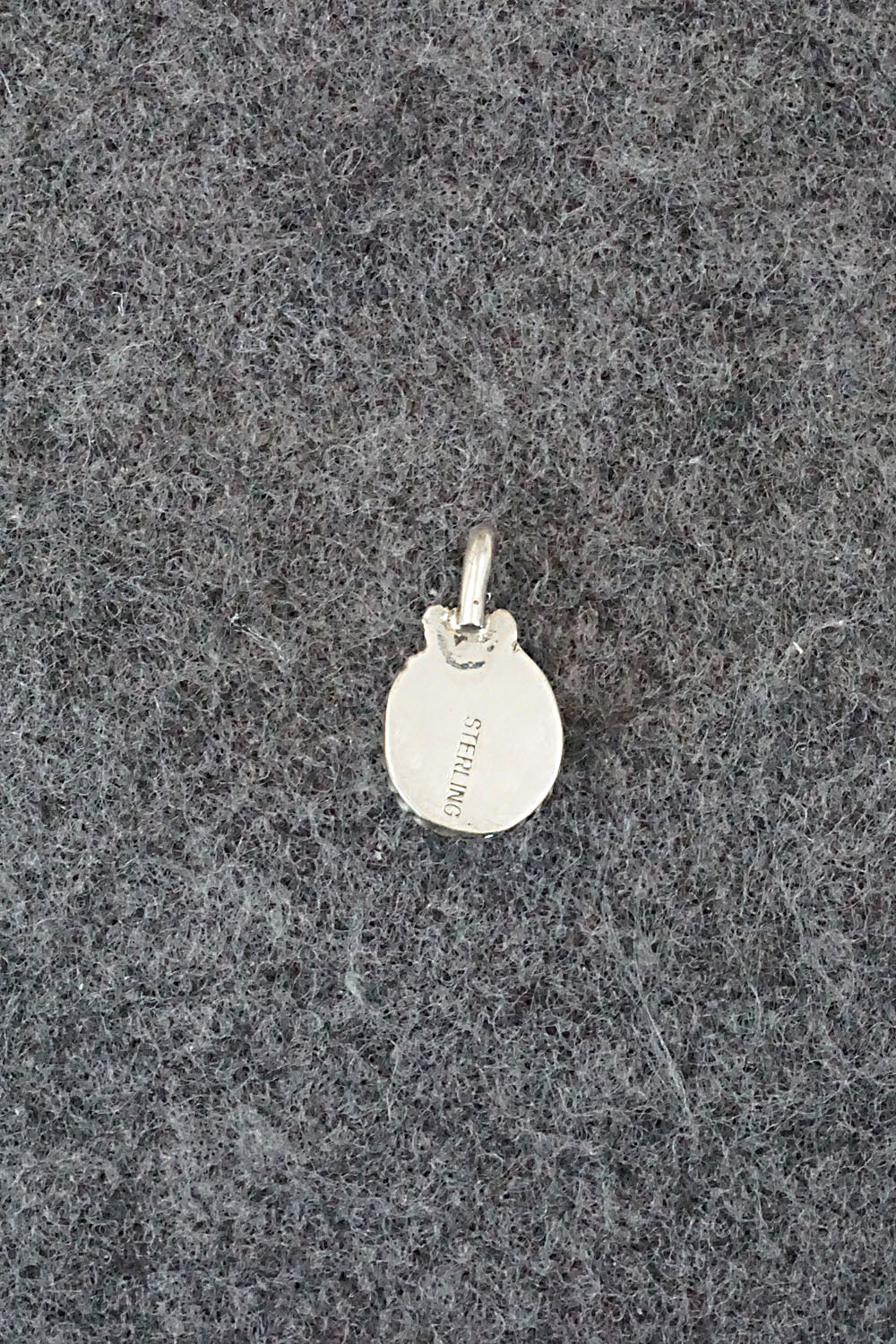 Turquoise and Sterling Silver Pendant - Jan Mariano