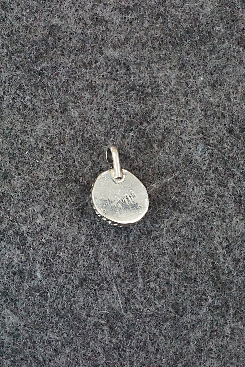 Turquoise and Sterling Silver Pendant - Jan Mariano