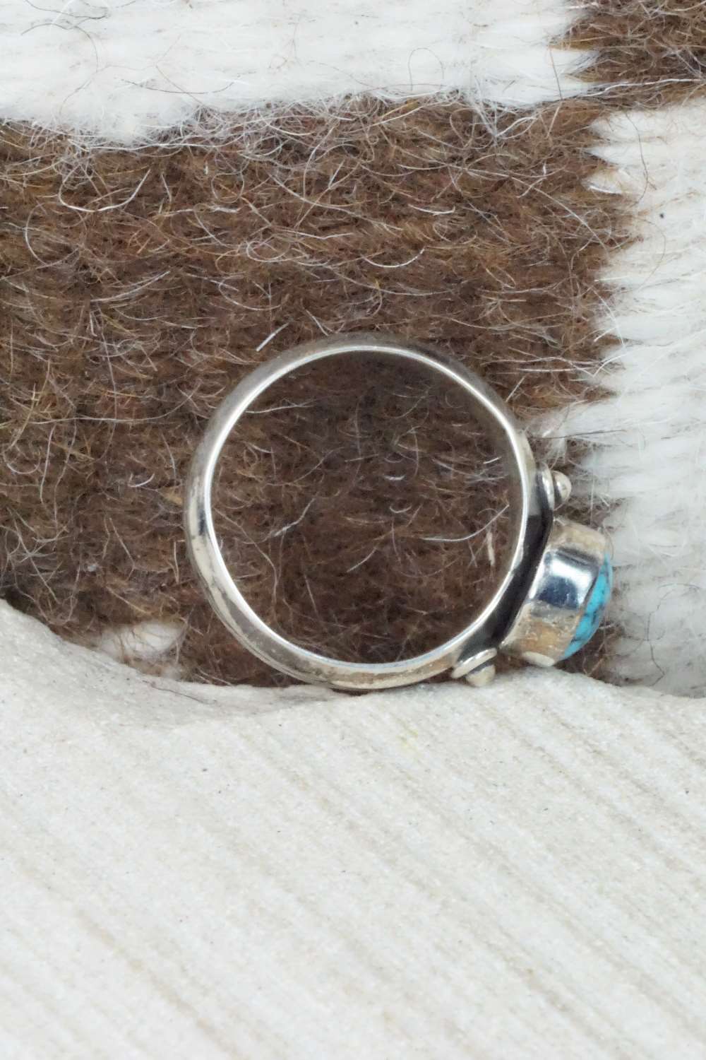 Opal & Sterling Silver Princess Bracelet & Ring - Size 8.75