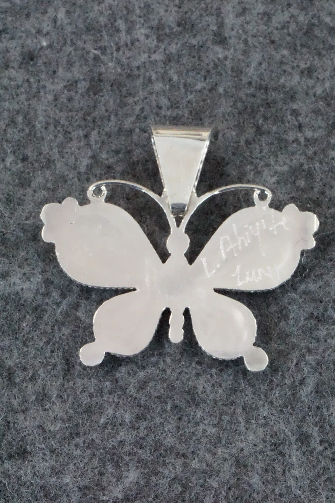 Multi Stone and Sterling Silver Pendant - Lyndon Ahiyite