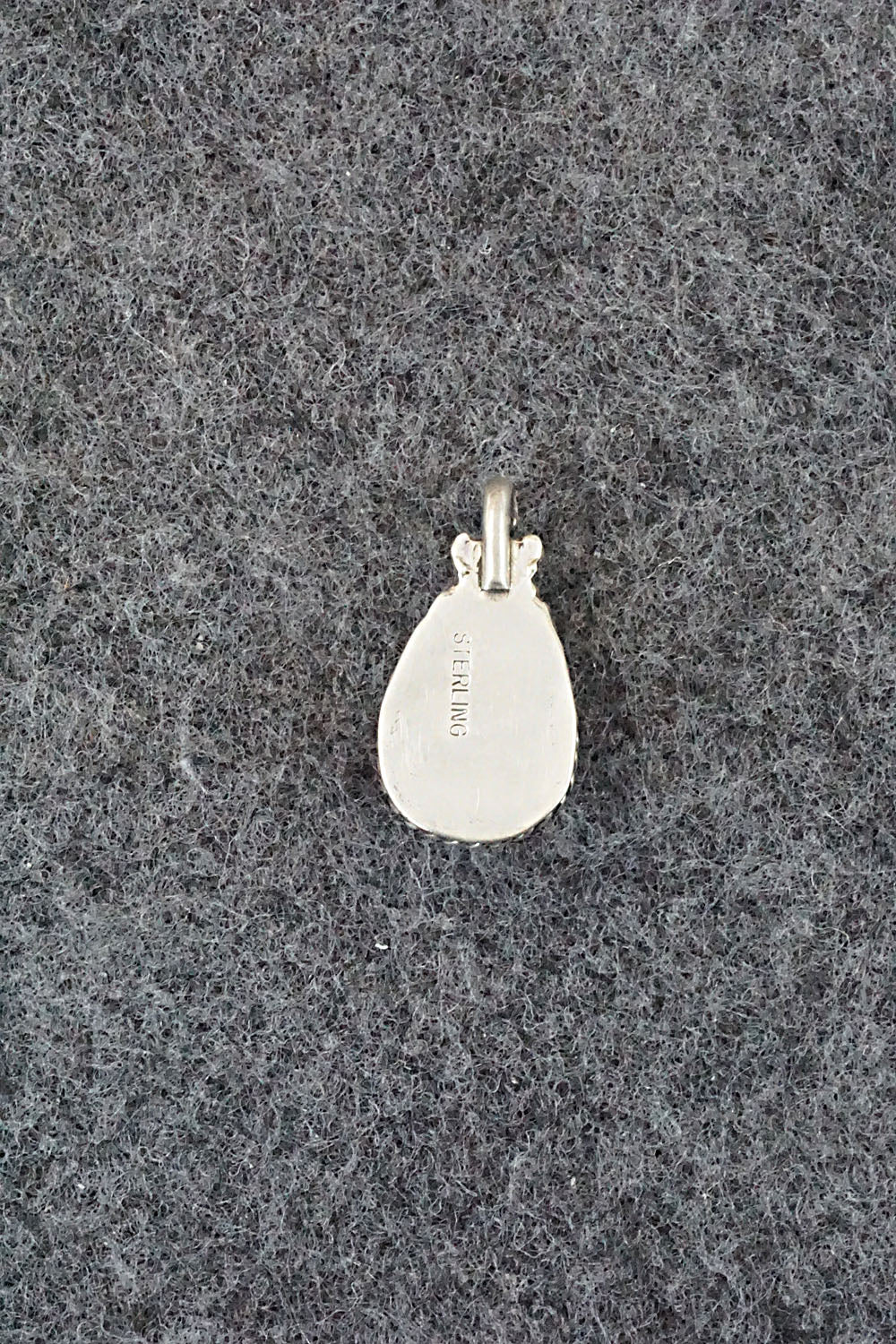 Turquoise and Sterling Silver Pendant - Jan Mariano