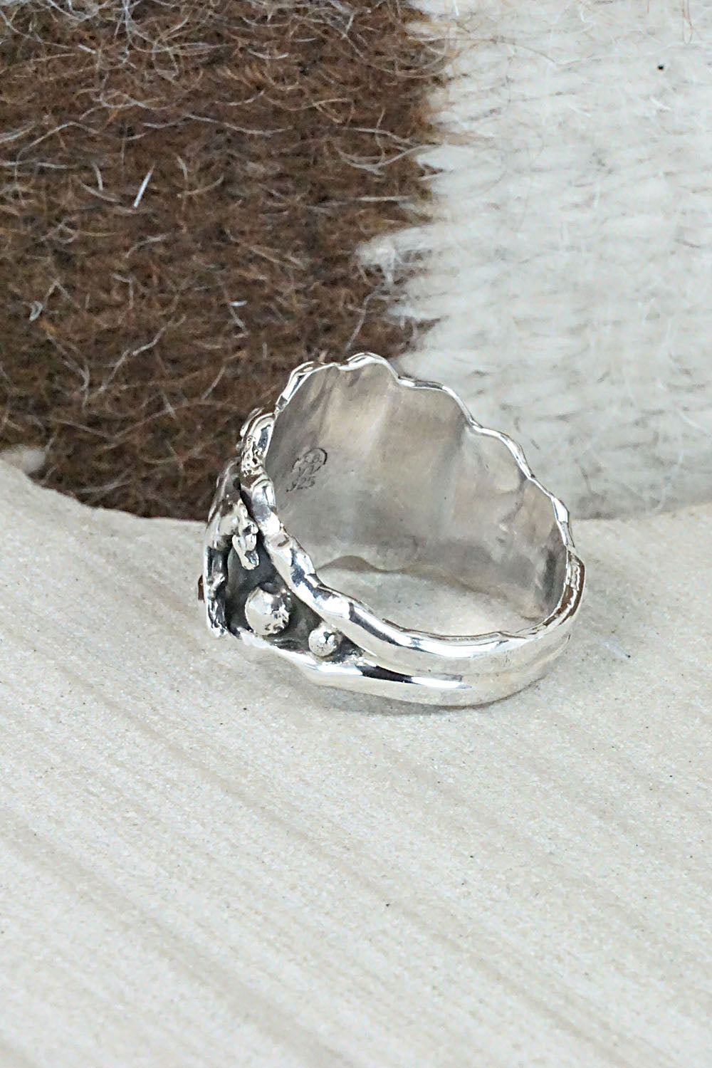 Sterling Silver Ring - Genevieve Francisco - Size 11.5