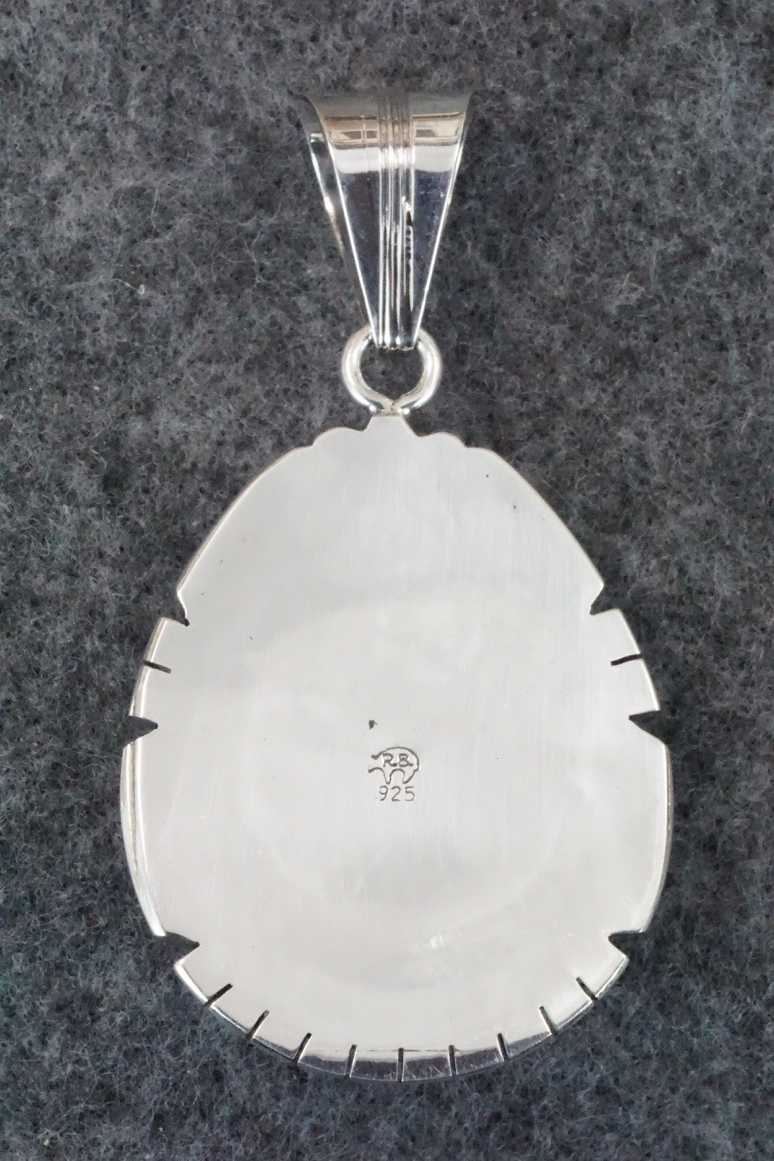 Lapis & Sterling Silver Pendant - Samuel Yellowhair