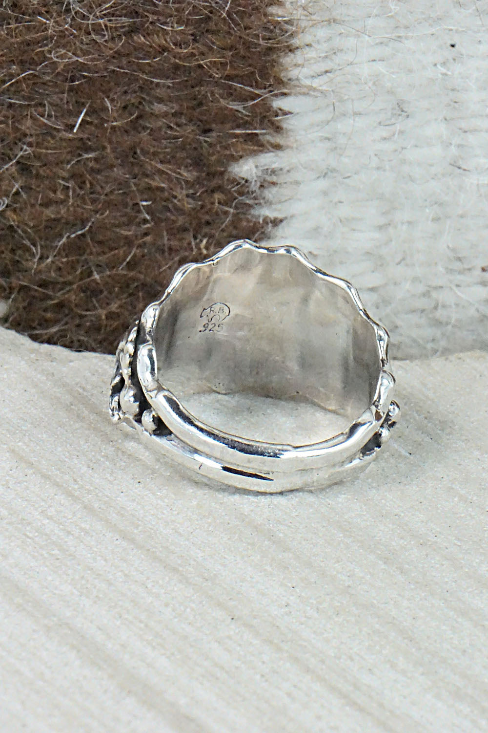 Sterling Silver Ring - Genevieve Francisco - Size 12