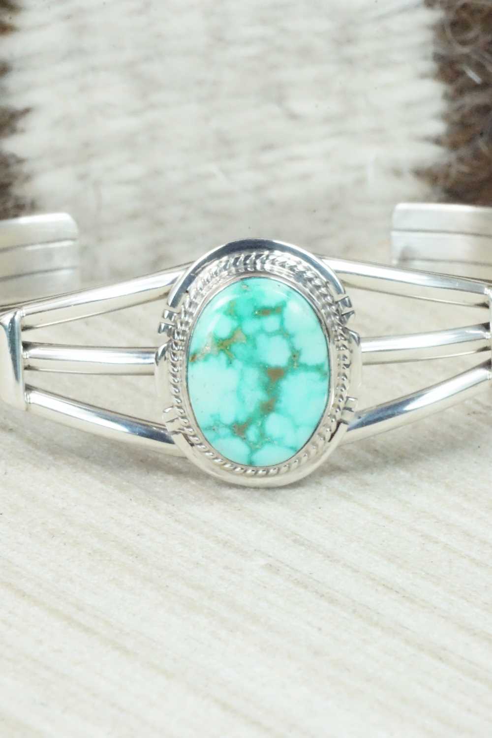 Turquoise & Sterling Silver Bracelet - Larson L. Lee