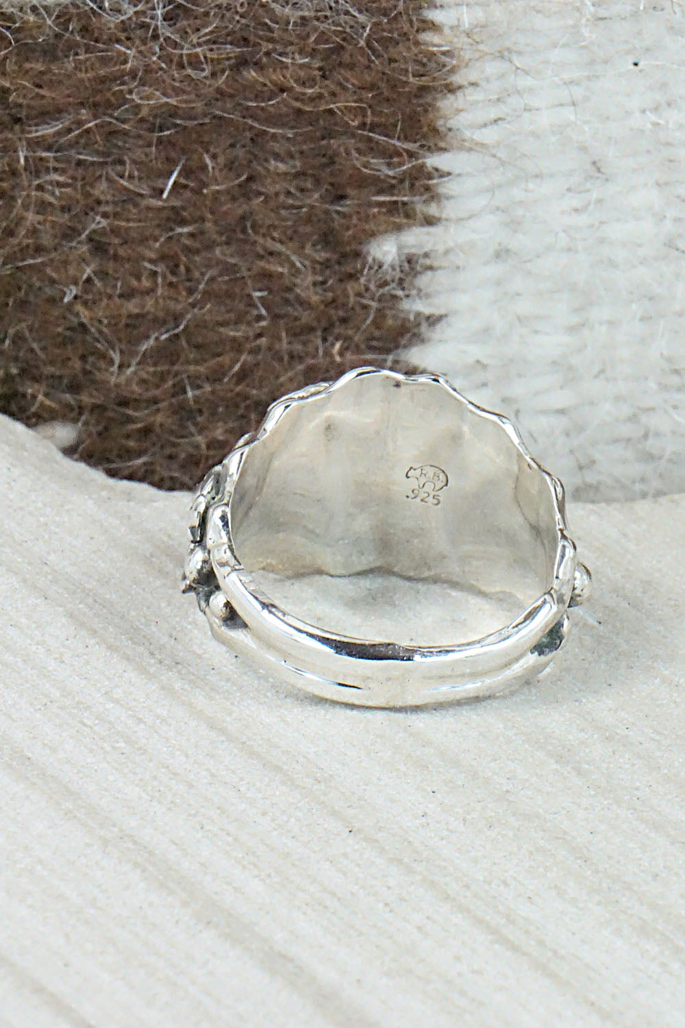 Sterling Silver Ring - Genevieve Francisco - Size 13