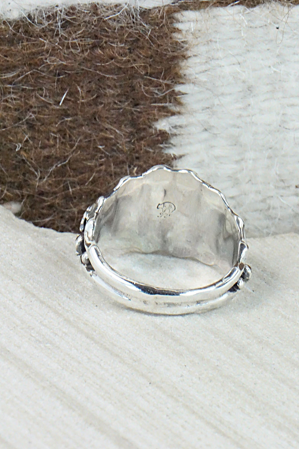 Sterling Silver Ring - Genevieve Francisco - Size 14