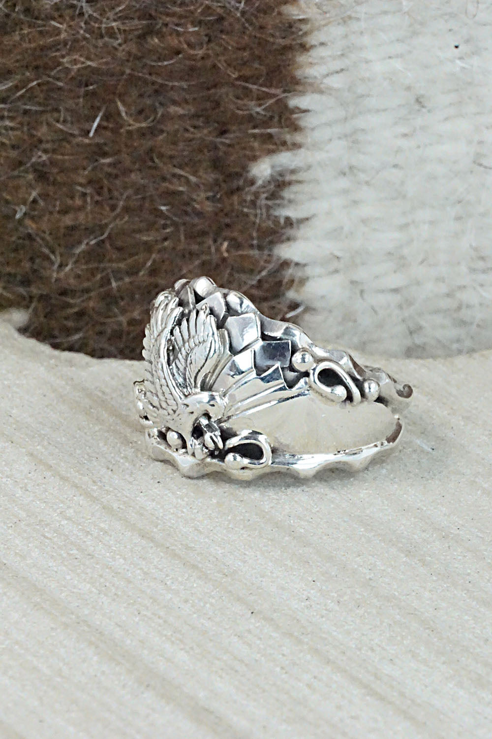 Sterling Silver Ring - Genevieve Francisco - Size 11