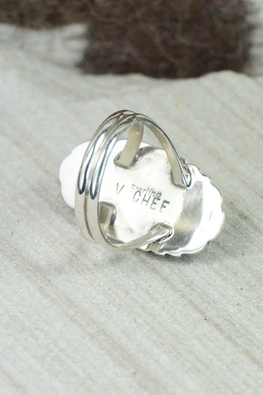Onyx & Sterling Silver Ring - Victor Chee - Size 7.75
