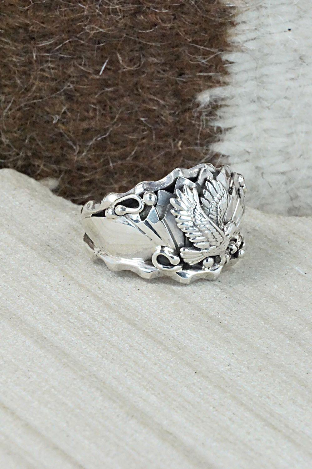 Sterling Silver Ring - Genevieve Francisco - Size 11