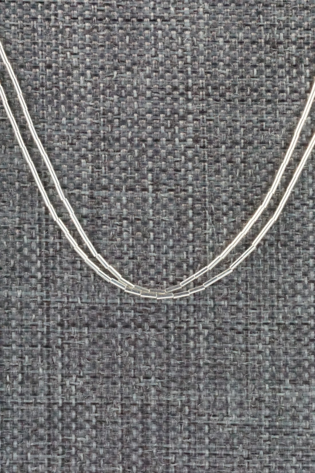 Liquid Silver Necklace - Sterling Silver 18"