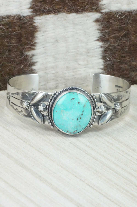 Turquoise & Sterling Silver Bracelet - Dawn Lucas