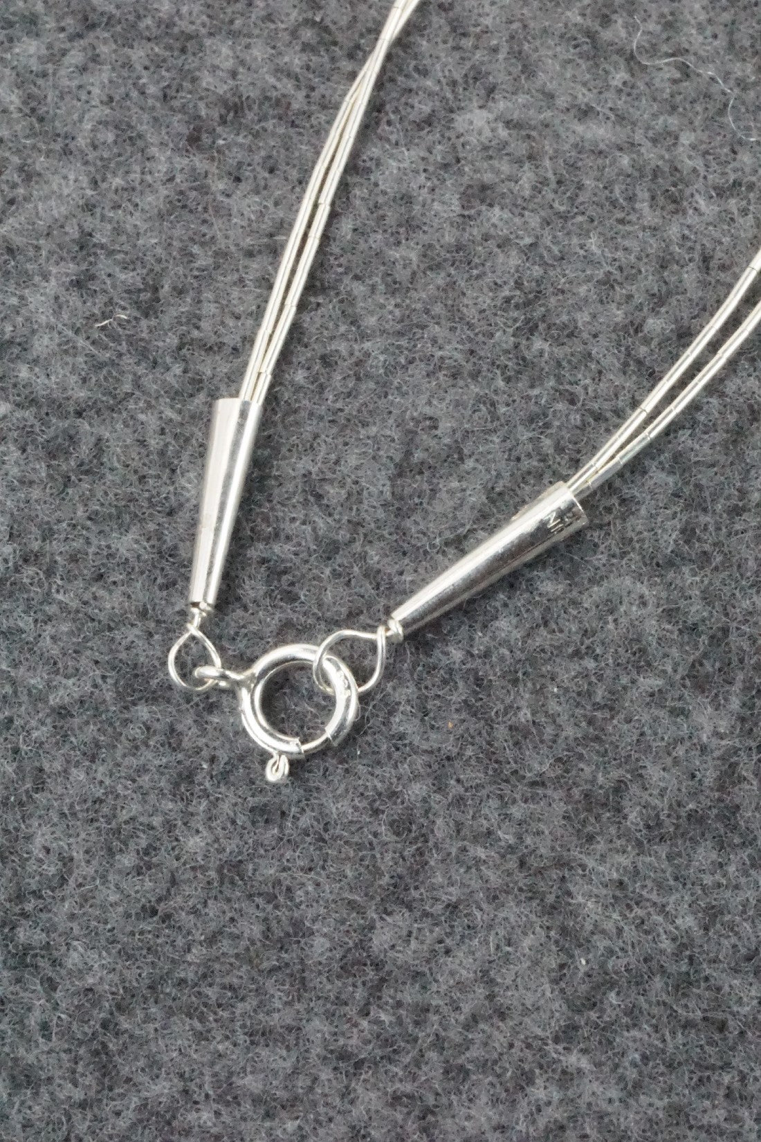 Liquid Silver Necklace - Sterling Silver 18"
