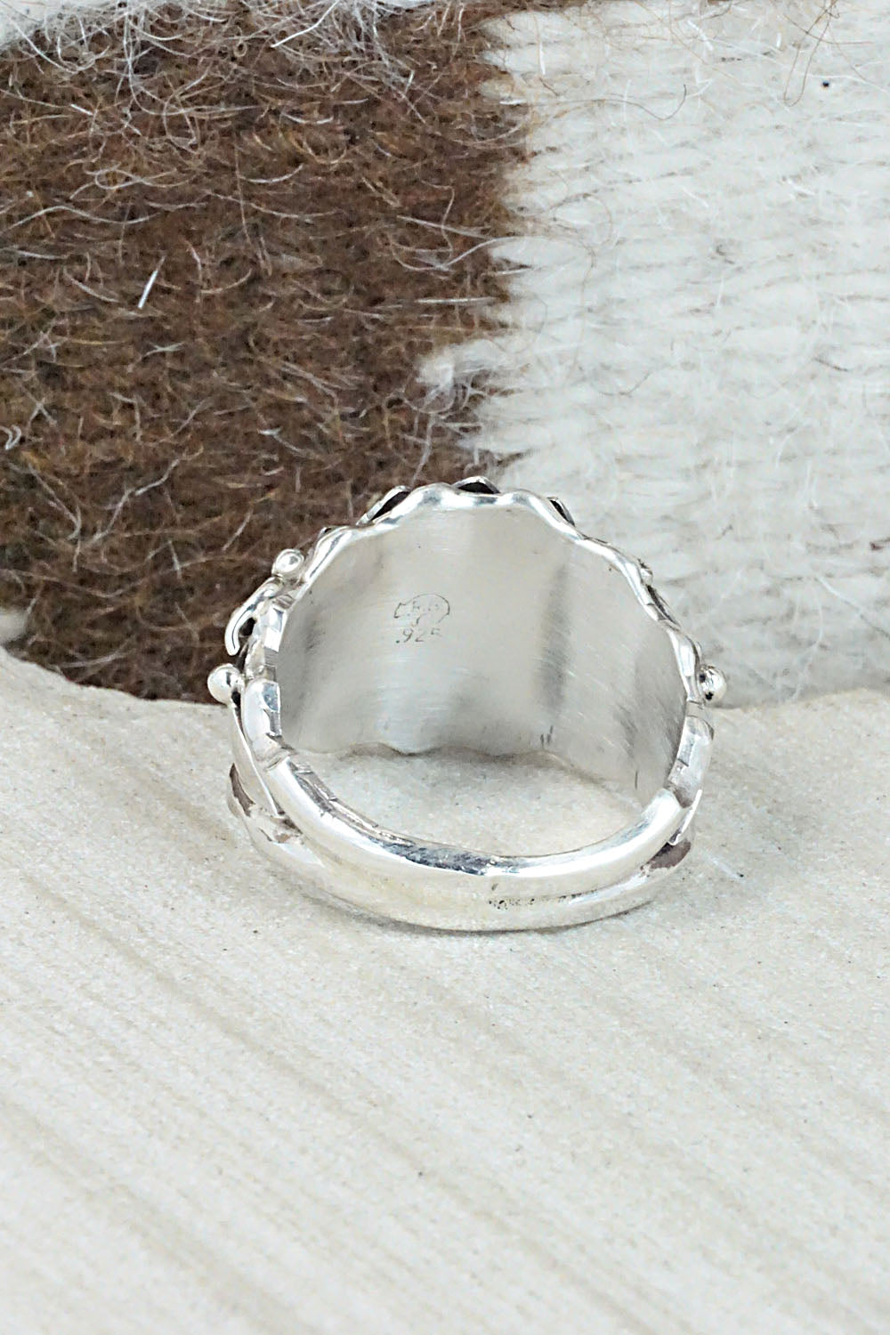 Sterling Silver Ring - Genevieve Francisco - Size 12