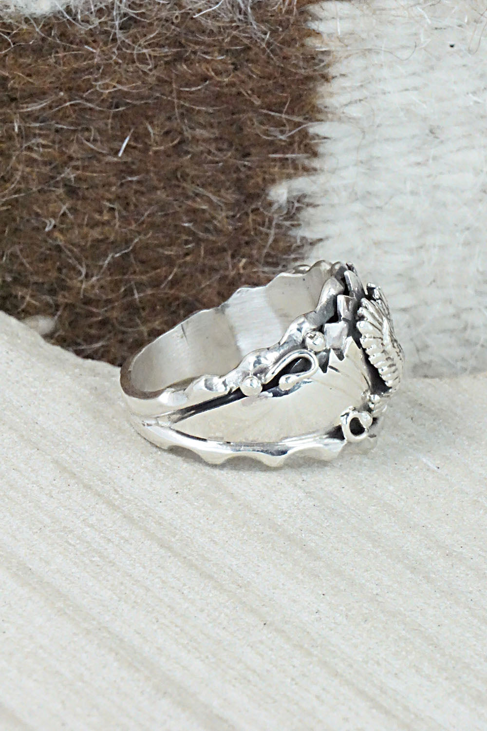 Sterling Silver Ring - Genevieve Francisco - Size 12