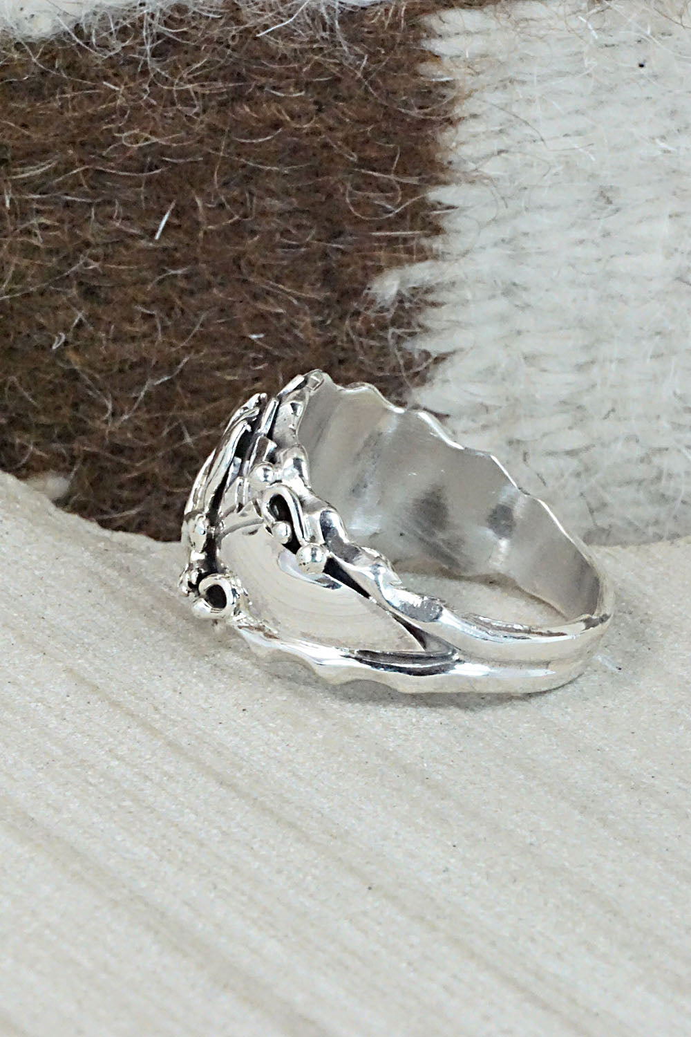 Sterling Silver Ring - Genevieve Francisco - Size 14