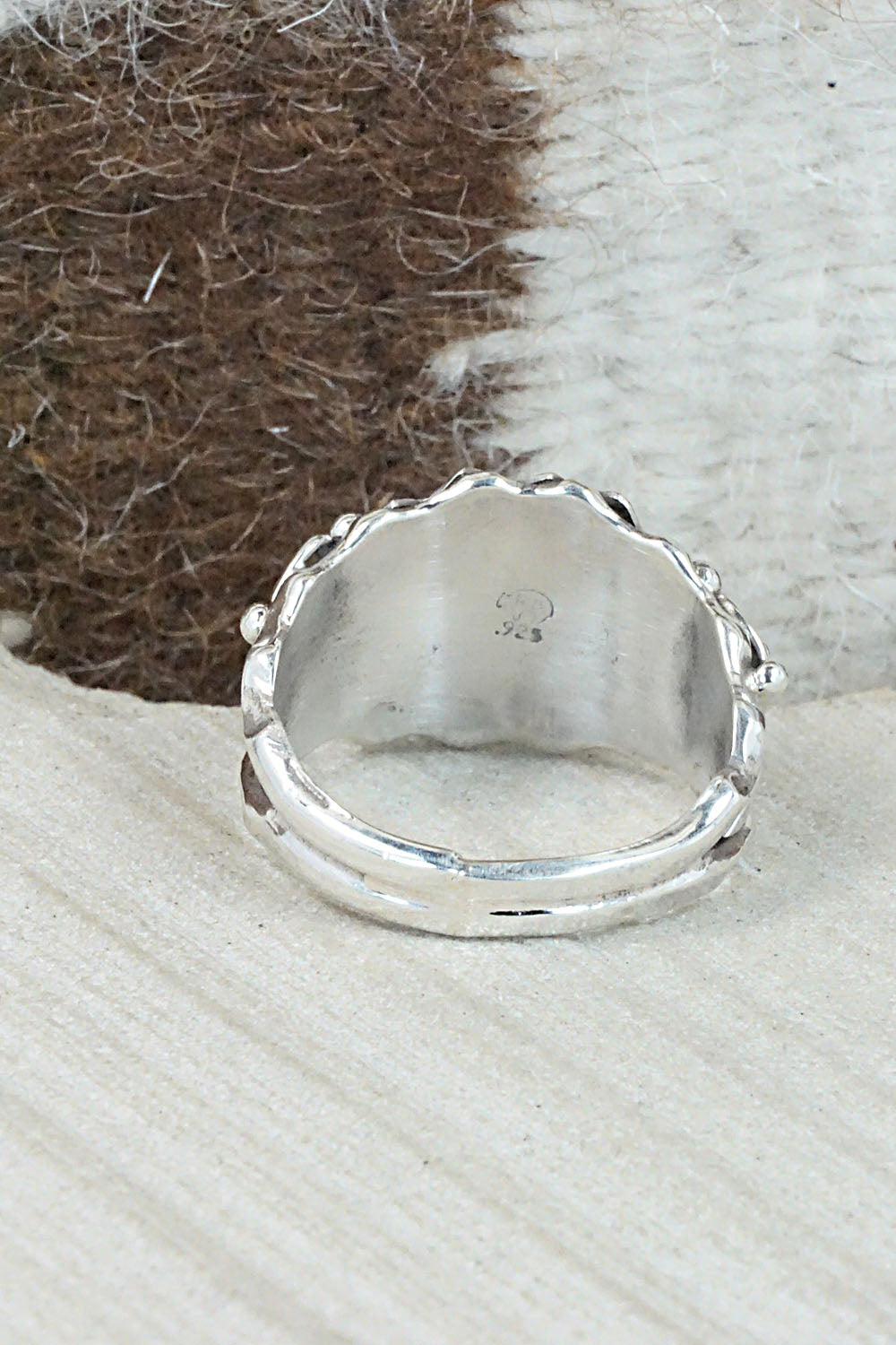 Sterling Silver Ring - Genevieve Francisco - Size 13