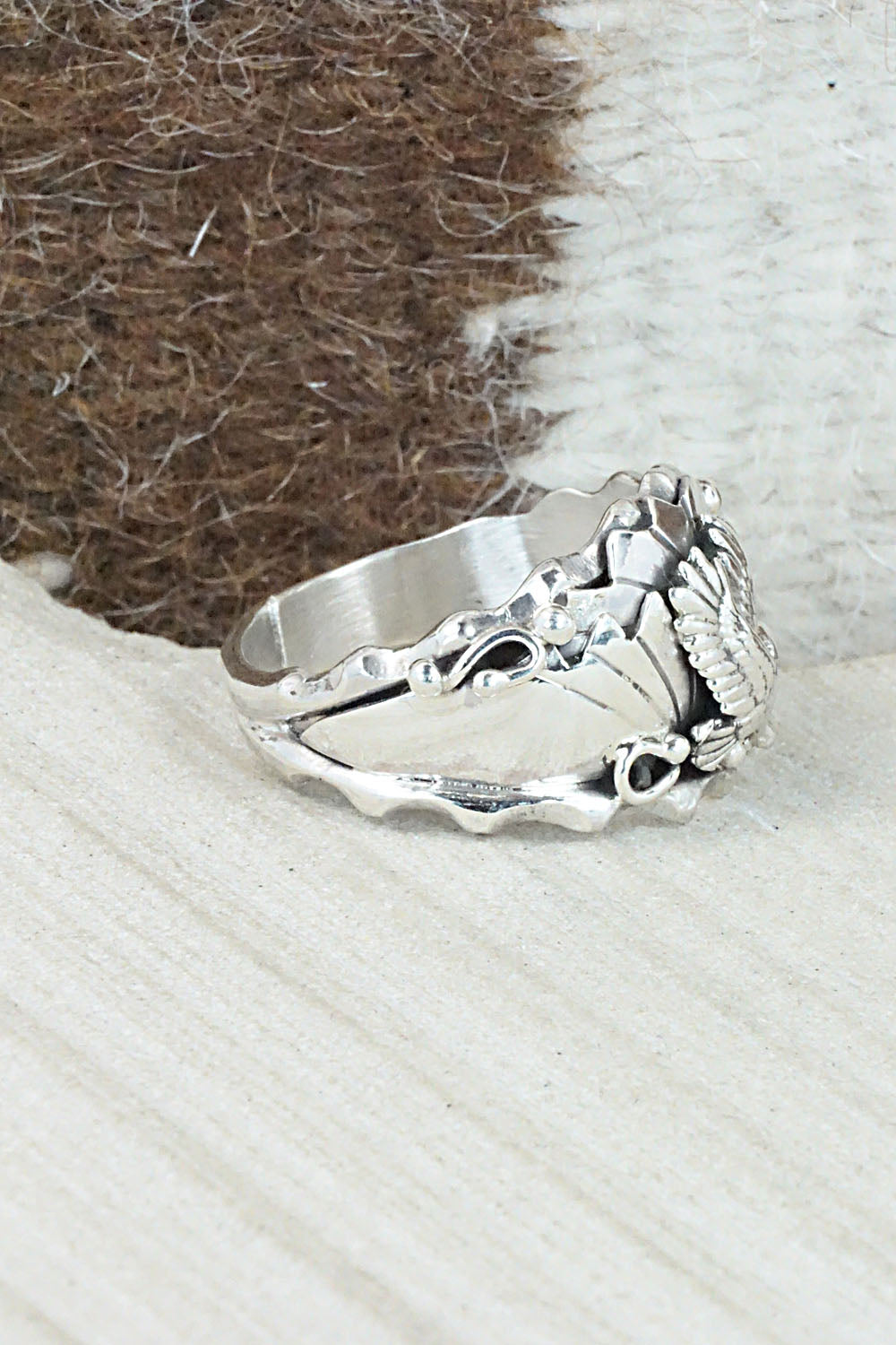 Sterling Silver Ring - Genevieve Francisco - Size 14