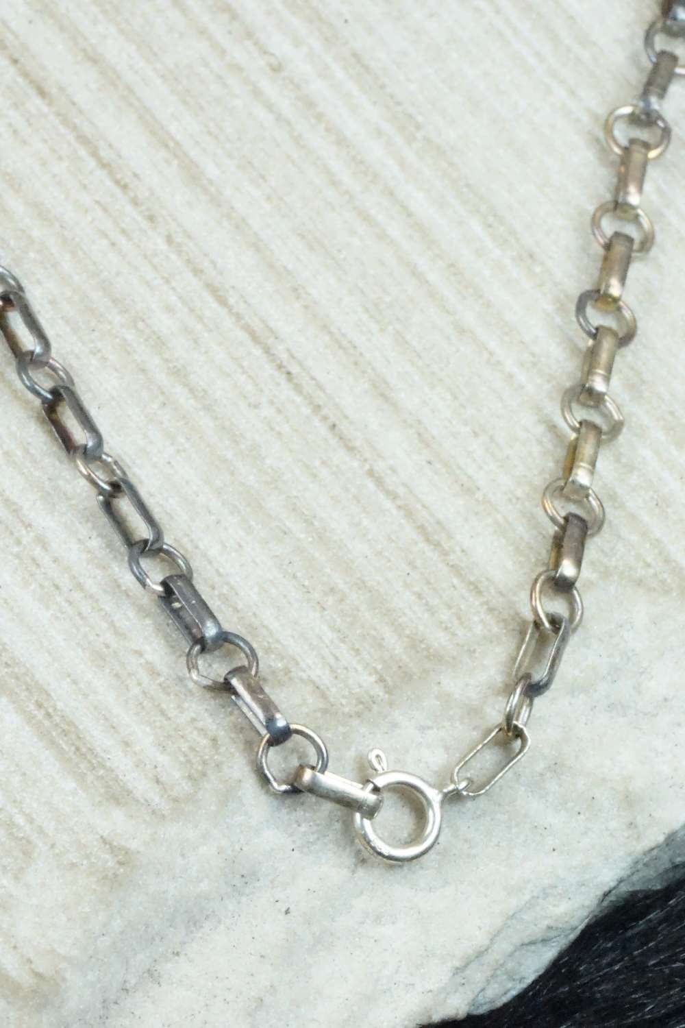 Turquoise & Sterling Silver Necklace - Navajo