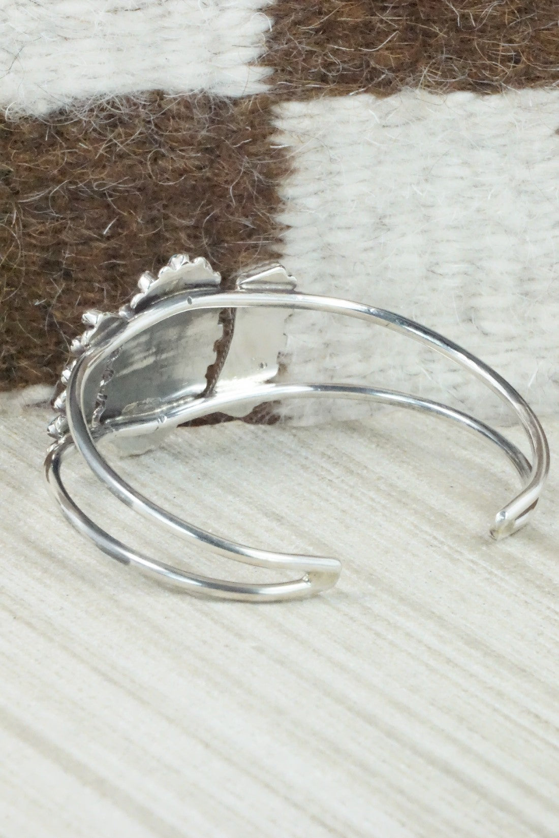 Turquoise & Sterling Silver Bracelet - Judy Wallace