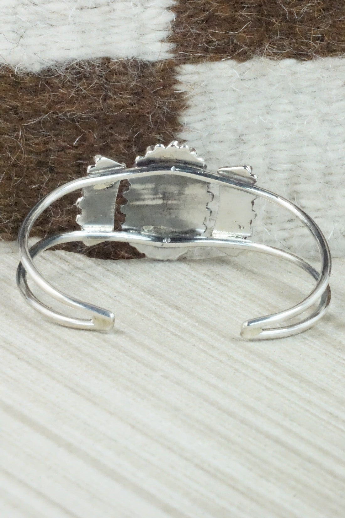 Turquoise & Sterling Silver Bracelet - Judy Wallace