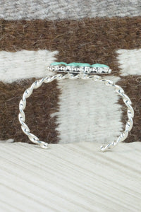 Turquoise & Sterling Silver Bracelet - Calvin Belin